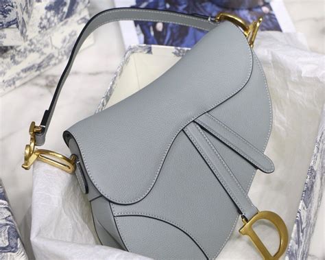 christian dior grey saddle bag|dior saddle bag inside.